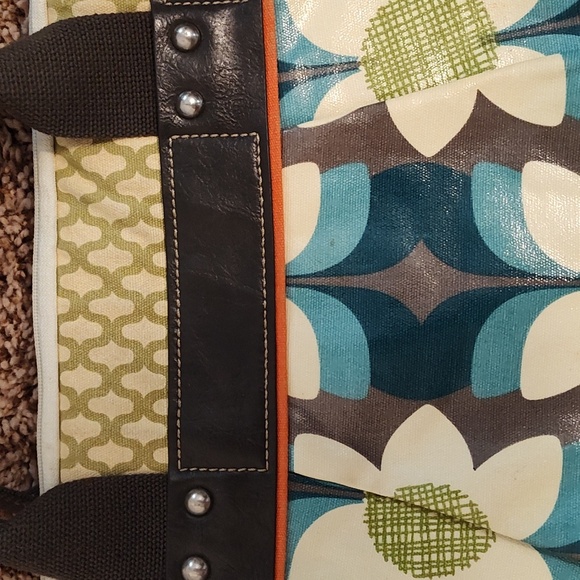 Fossil Leather Key- Per Laptop Crossbody - Picture 2 of 7